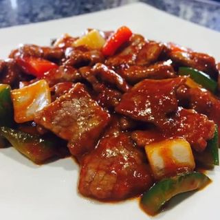 Ternera con salsa de curry