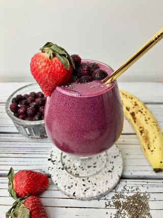 Mixed fruit (Strawberry, Banana, Blueberry)
