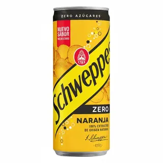 Schweppes Naranja Zero® Lata 33cl