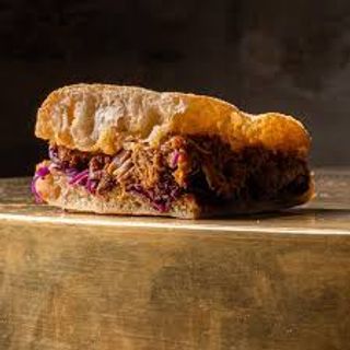 Focaccia pulled pork