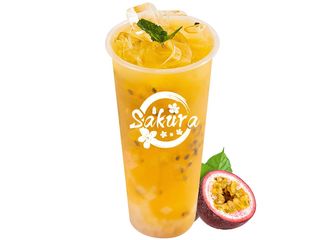 Passion fruit ice tea