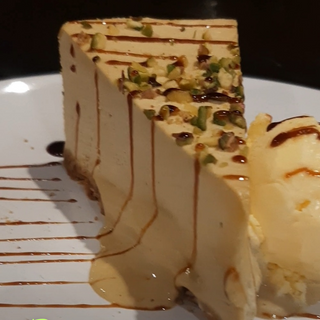 Tarta de Pistachio y Queso