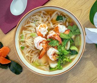 Sopa De Tailandesa De Langostinos