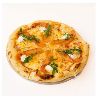 Пицца с семгой