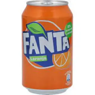 Fanta Laranja Lata 330ML