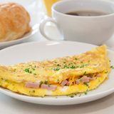 Omelette Jambon Fromage
