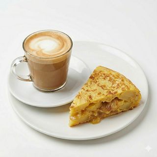 Café + Pincho De Tortilla