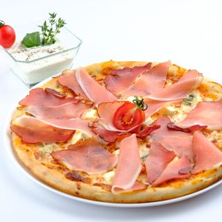 Pizza Prosciuto Crudo e Gorgonzola