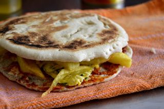 Chapati Salami Fromage