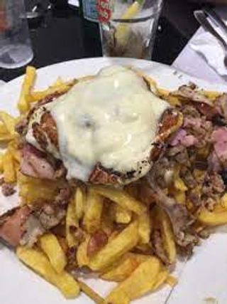 Patatine kebab e provola