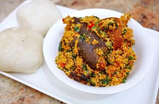  Fufu and Egusi 