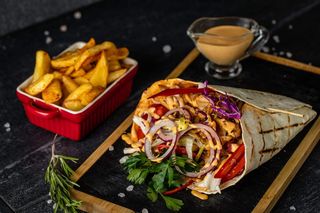 Shaorma de pui La farfurie