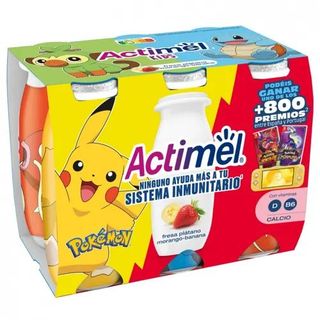 Actimel Fresa Platano Danone 100 Gr.