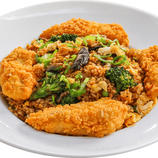 Arroz Frango Crispy