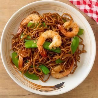 Yakisoba de Gambas