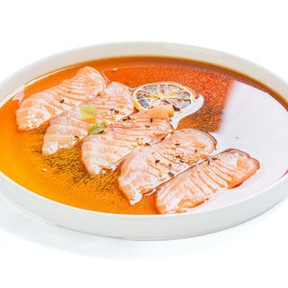 109. Carpaccio di salmone - 10pezzi