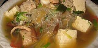 Crab Yellow Beancurd Soup,