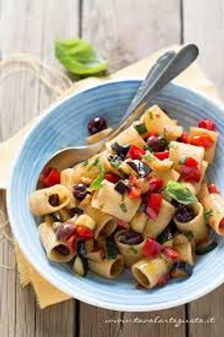 Pasta con verdure