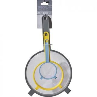 Pack 3 Coladores Carrefour Home Plastico 7-12-18 Cm.