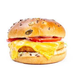 Chicken cheesy burger