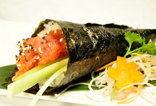 Temaki spicy tuna