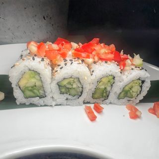Uramaki vegetariano