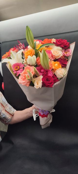 باقة الزهور والورود
