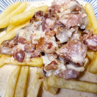 Solomillo a la Plancha Salsa Carbonara Tapa