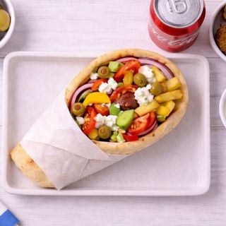 Combo veggie pita