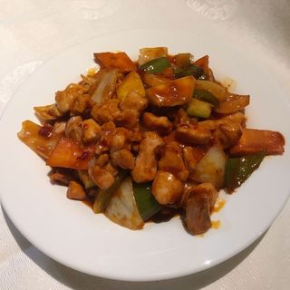 Pollo Con Salsa Picante