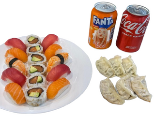 Menú para dos 22 uds. con bebidas