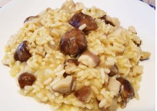 Risotto ai funghi porcini
