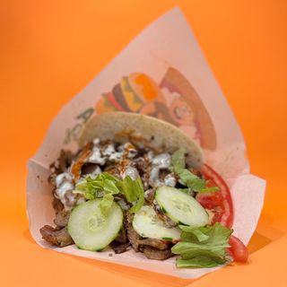 Panino kebab completo