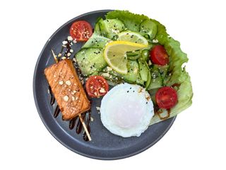 Тартар с лососем