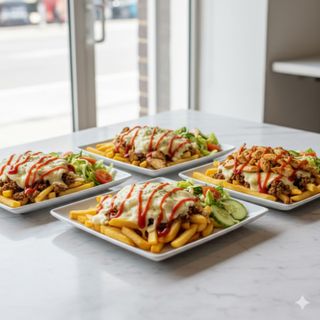 Kapsalon de carne picada