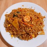 42H. Arroz Frito Especial de la Casa negro con salsa de soja