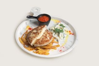 Котлета куриная с Моцареллой