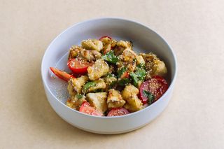 Салат с баклажанами