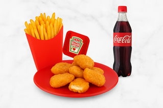 Obrok Chicken nuggets +Coca Cola 0.5