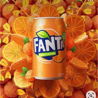 Fanta Naranja lata 330ml.