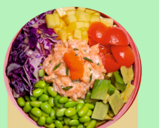 Poke regular lover salmone