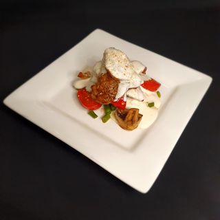 Салат Теплий з куркою (300г)