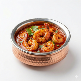 King prawns curry