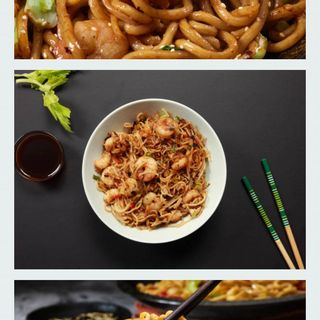 Arroz frito com Camarao 