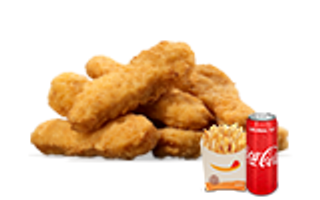 6 ცალი ქათმის ჩხირების მენიუ