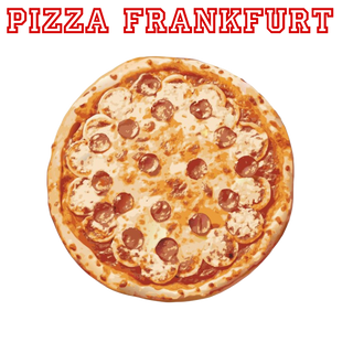 Pizza De Frankfurt (28 Cm.)