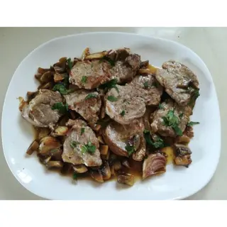 Ración solomillo marinado al ajillo 500gr