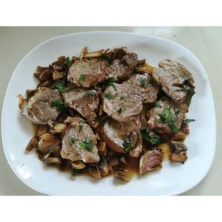 Ración solomillo marinado al ajillo 500gr