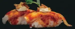 107. Nigiri De Pez Mantequilla Flameado (2 Pzs.)