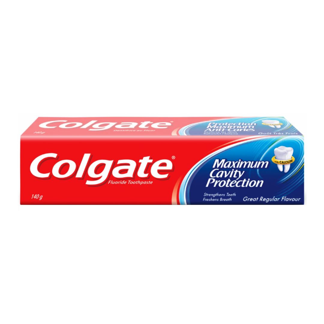 Colgate T/Paste Maximum Cavity Prot 140G